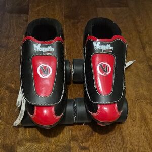 Vanilla Junior Red and Black Roller Skates